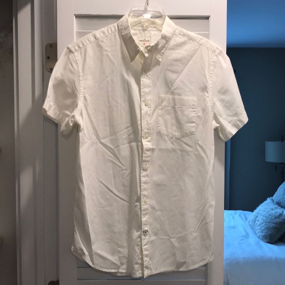 Men’s gap button-down Short sleeve shirt